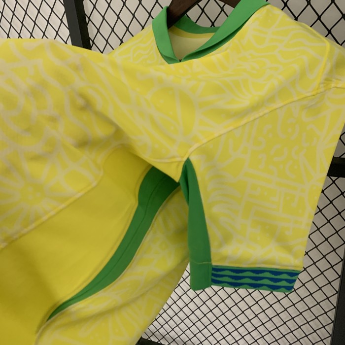Brazil 2024 Copa America Home Man Jersey