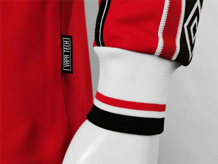 Manchester United Home Long Sleeve Retro Jersey 98/99