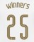 Winners #25 (UEL Gold font)