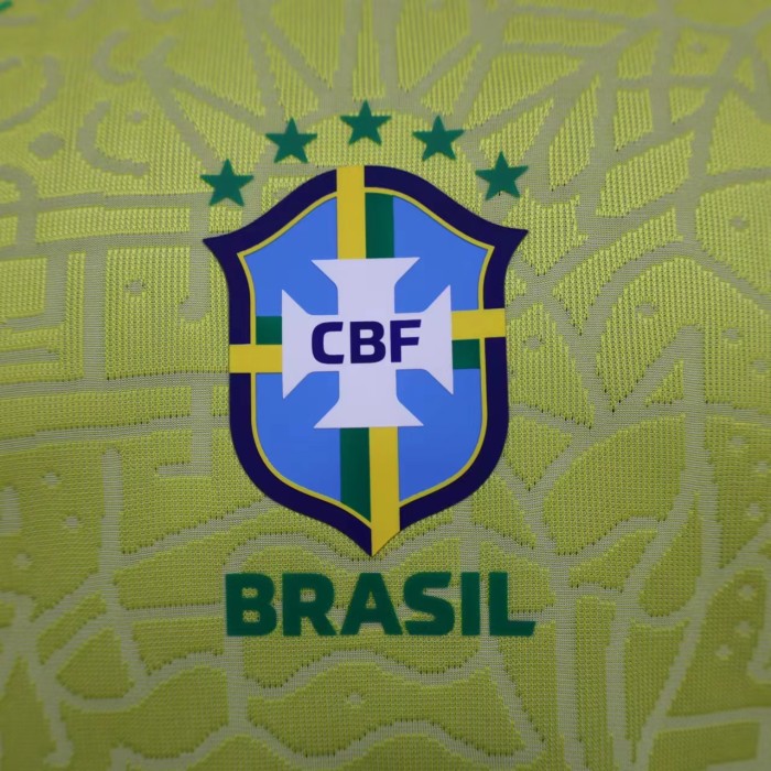 Brazil 2024 Copa America Home Player Version Man Jersey