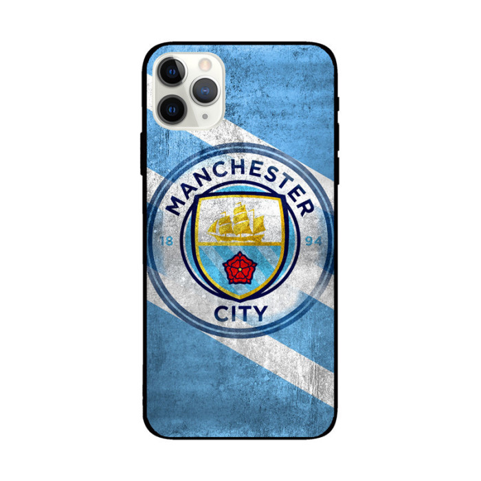 Football team logo mobile phone case for  iphone14 Pro max 13 15 frosted anti-fall soft shell