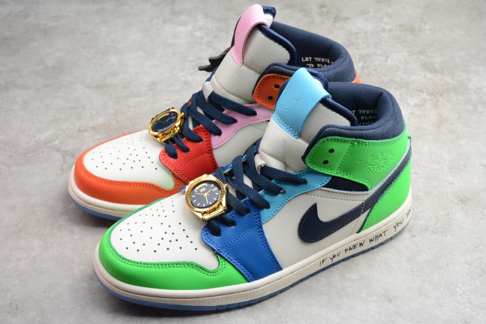 Jordan 1 Mid x Melody Ehsani SE Fearless 2019 (CQ7629-100)