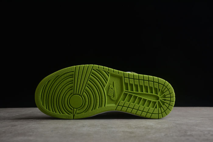 Nike - Air Jordan 1 Mid Green Python