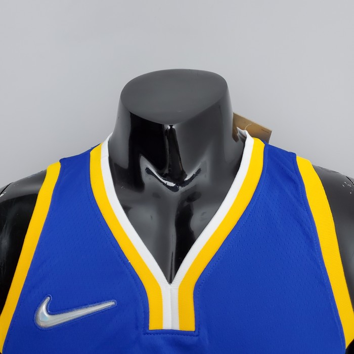 Stephen Curry Golden State Warriors 75th Anniversary Swingman Jersey Mexico Edition Blue