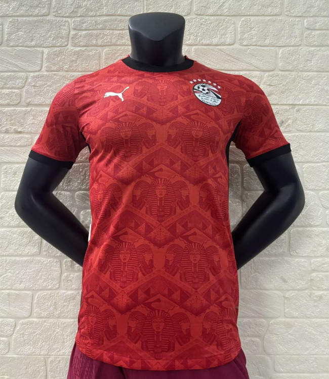 Egypt 2025 Home Player Version Man Jersey