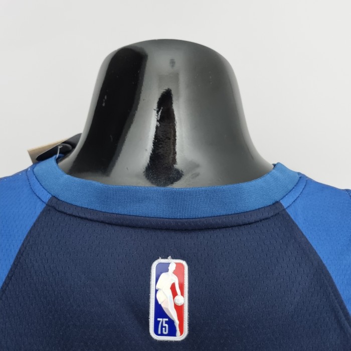 Karl-Anthony Towns Minnesota Timberwolves 75th Anniversary 2022 Swingman Jersey Royal Blue