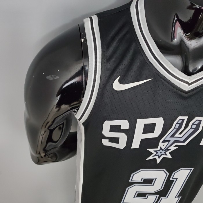 Tim Duncan San Antonio Spurs Swingman Jersey Black