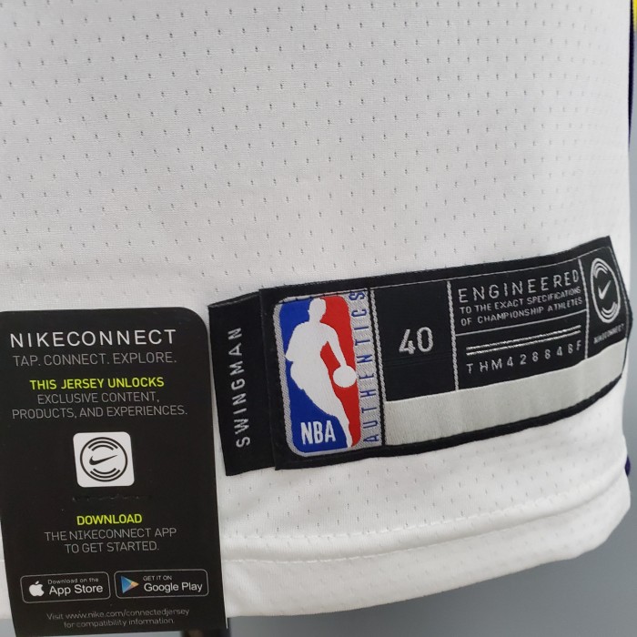 LeBron James Los Angeles Lakers 2020/21 Swingman Jersey White
