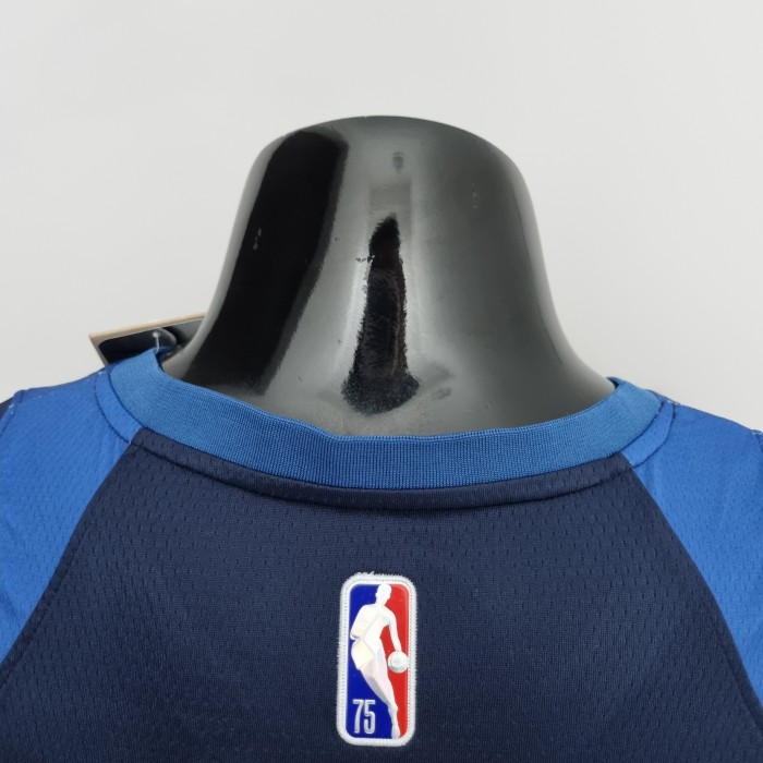 D'Angelo Russell Minnesota Timberwolves 75th Anniversary 2022 Swingman Jersey Blue