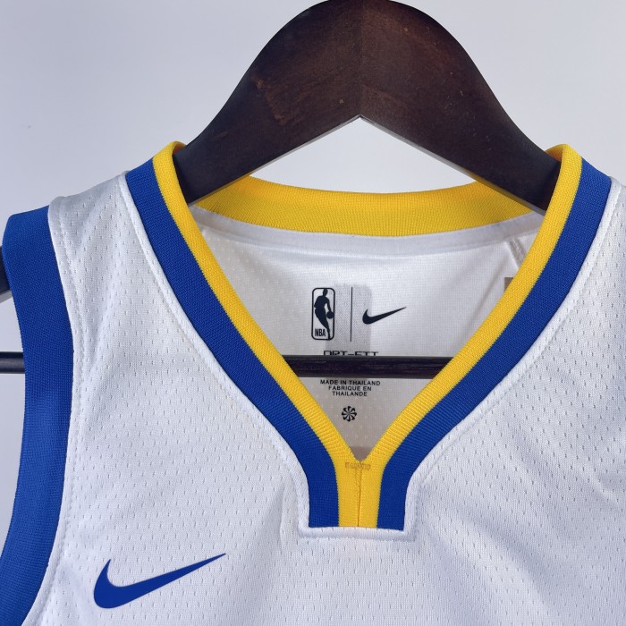 Golden State Warriors  Kids Jersey White Icon Edition 22/23 NO.30 CURRY