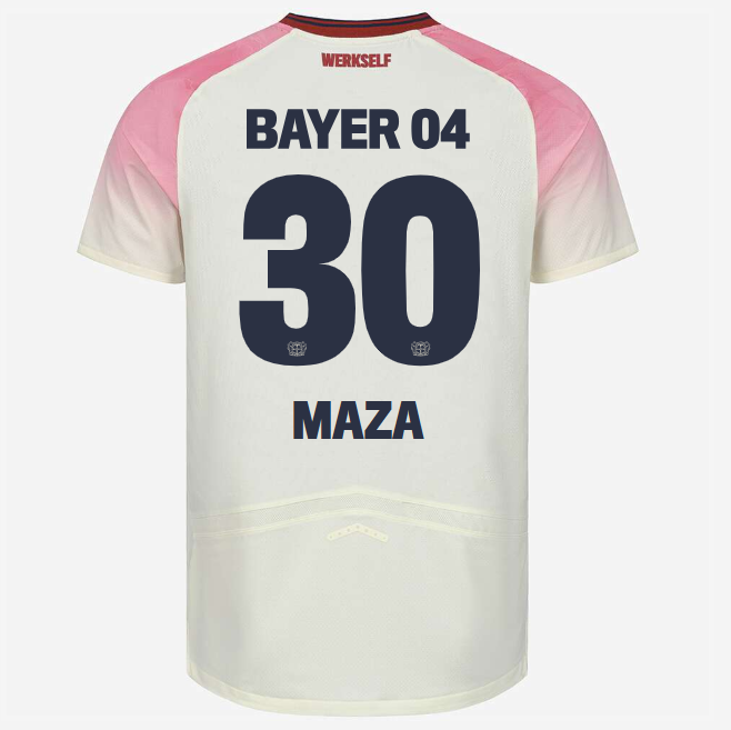 Bayer Leverkusen Away Man Player Jersey 25/26