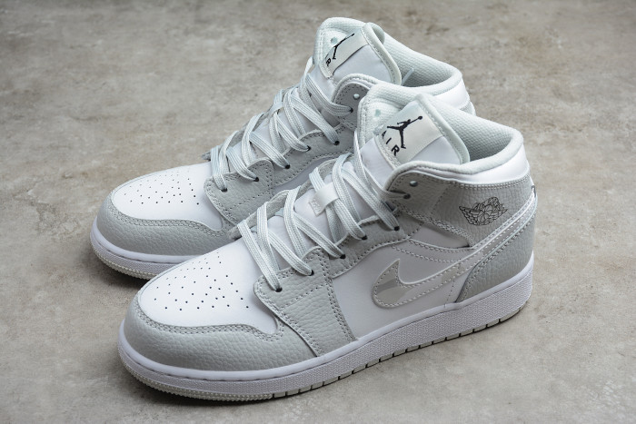 Air Jordan 1 Mid Grey Camo White Photon Dust DD3235-100