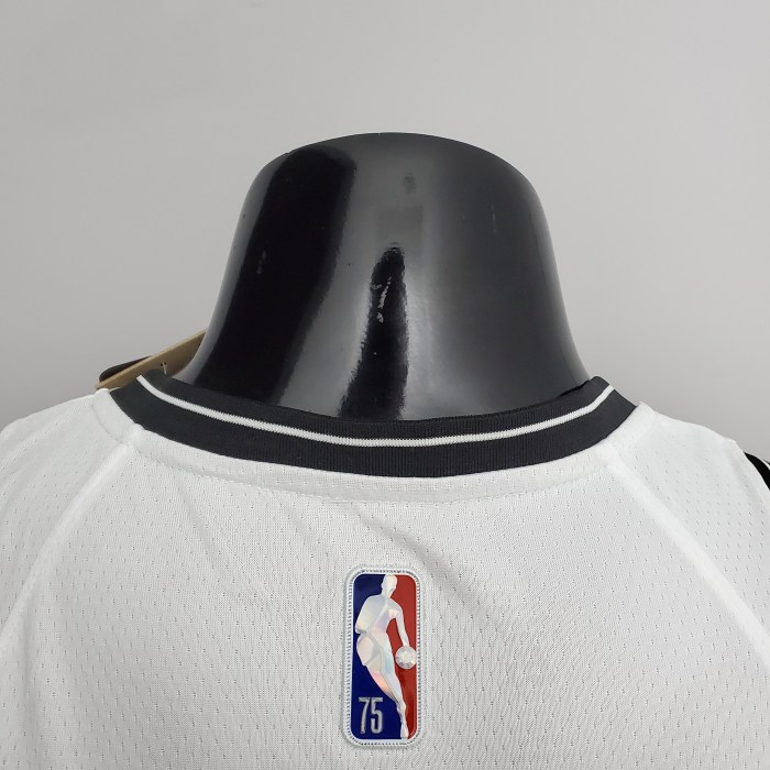 Seth Curry Brooklyn Nets 75th Anniversary Swingman Jersey White