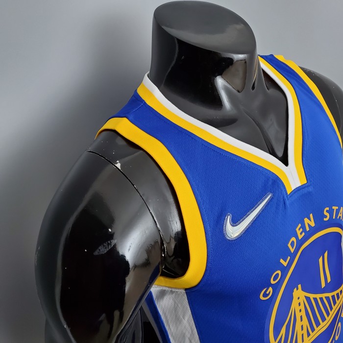 Klay Thompson Golden State Warriors 75th Anniversary Swingman Jersey Blue