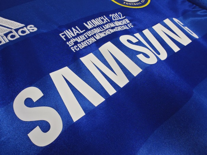 Chelsea Home Long Sleeve Retro Jersey 11/12