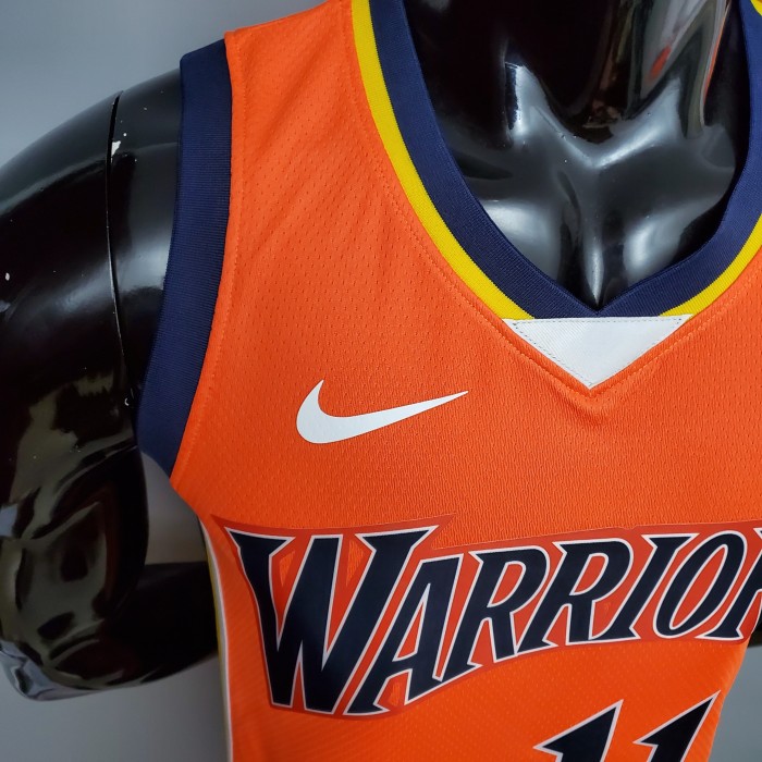 Klay Thompson Golden State Warriors Swingman Jersey Orange