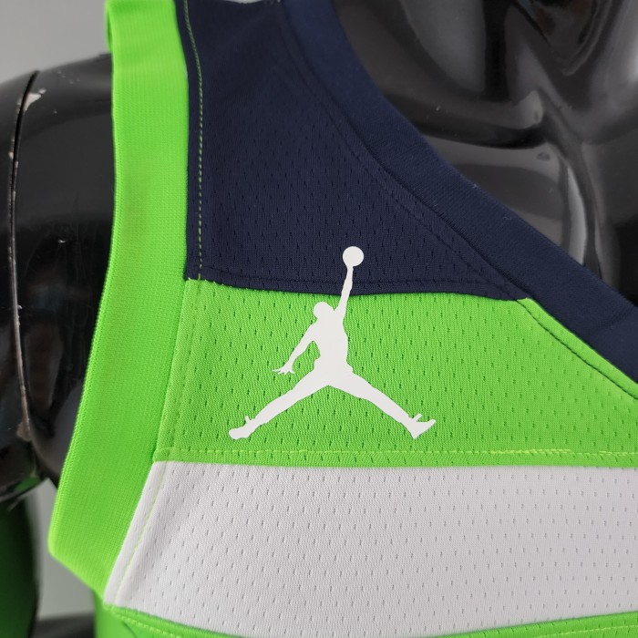 D'Angelo Russell Minnesota Timberwolves Swingman Jersey Green