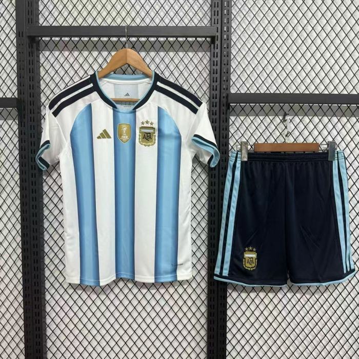 Argentina 2026 World Cup Home Kids Suit & Socks