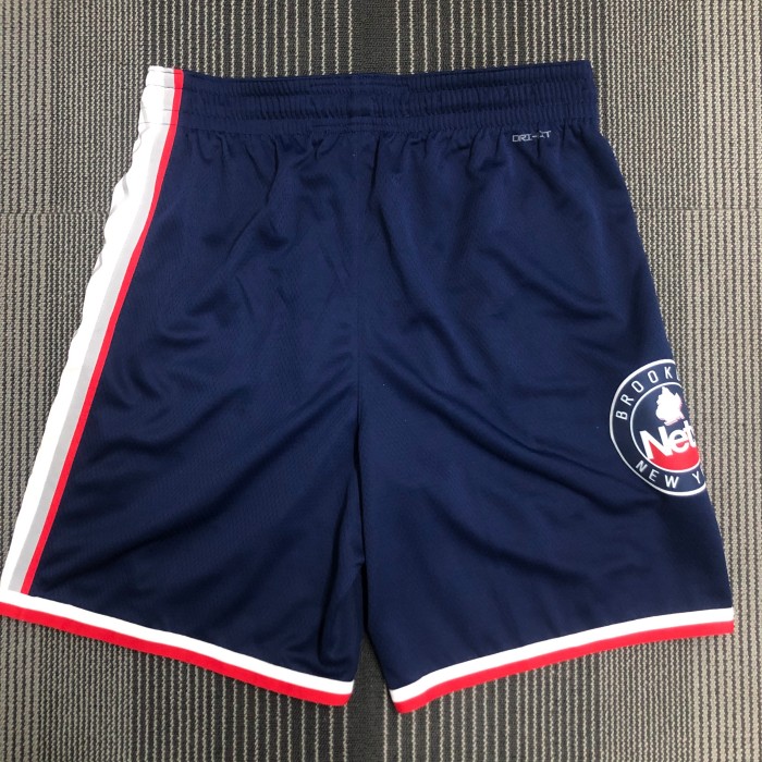 Brooklyn Nets Swingman Shorts Blue City Edition  75 th