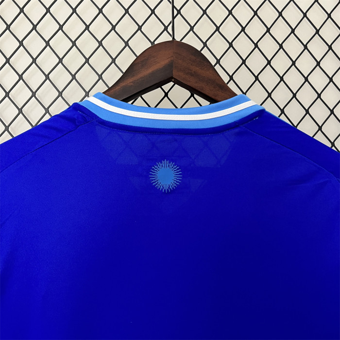 Argentina 2024 Copa America Away Man Jersey With FIFA World Cup badge
