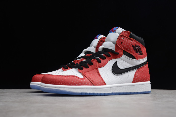 Air Jordan 1 Retro High Spider Man Origin Story 555088-602