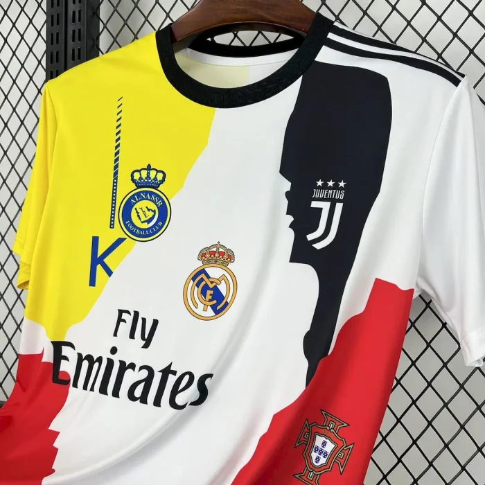 Cristiano Ronaldo 2025/26 Men Jersey Special Edition All Club Mix CR7's Career