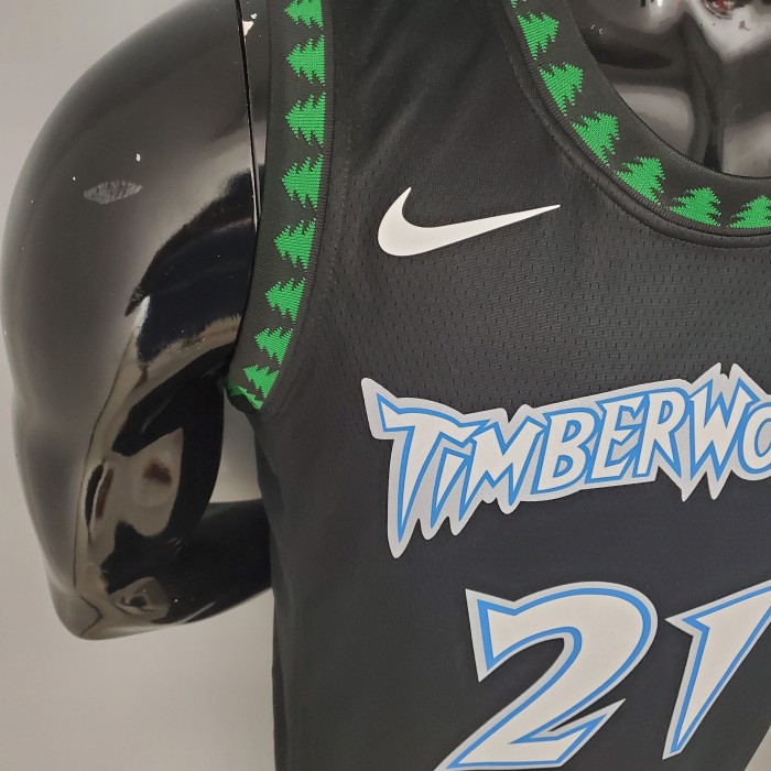 Kevin Garnett Minnesota Timberwolves 2018 Retro Swingman Jersey Black
