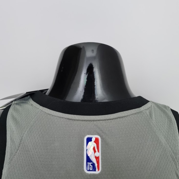 Seth Curry Brooklyn Nets 75th Anniversary City Edition Swingman Jersey Gray