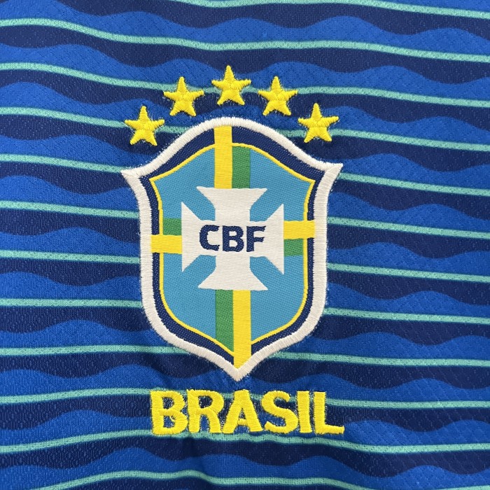 Brazil 2024 Copa America Away Kids Suit