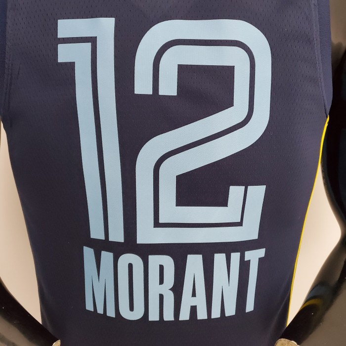 Ja Morant Memphis Grizzlies 75th Anniversary Swingman Jersey Blue