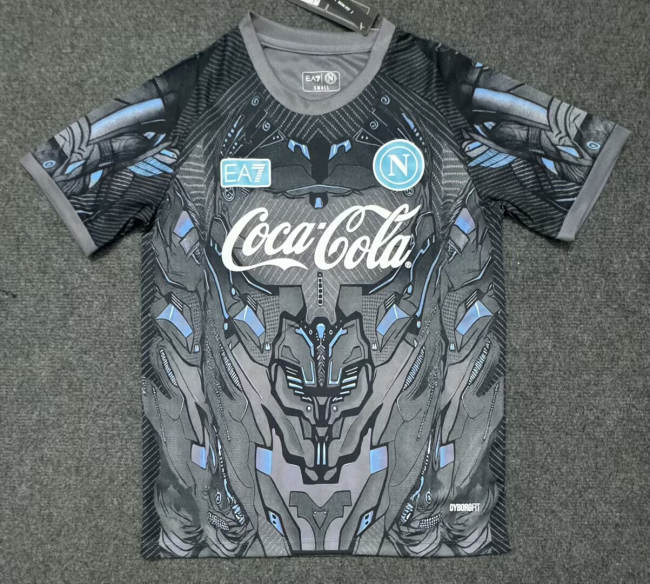 Napoli Gray Training Man Jersey 25/26