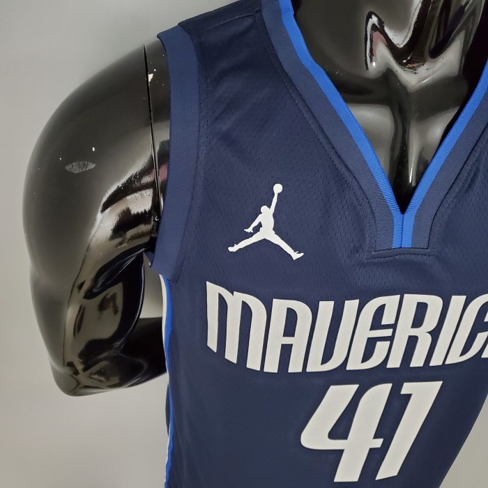 Dirk Nowitzki Dallas Mavericks Theme Limited Edition Swingman Jersey Blue