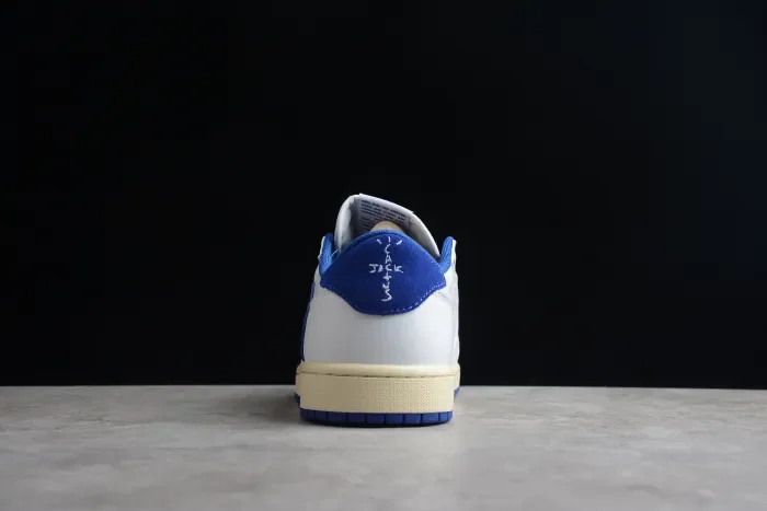 Travis Scott x Air Jordan 1 Low Blue Bottom Barb DM9868-218