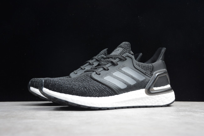 Ultraboost 20 Running Shoes Black and White Starry Sky EG0708