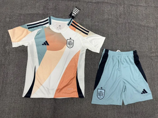 Spain Women's Team Euro 2025 Away Kids Suit