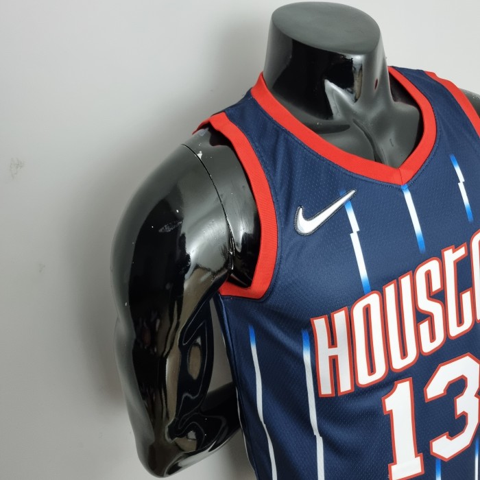 James Harden Houston Rockets 2022 City Edition Swingman Jersey Blue