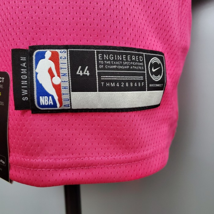 Dwyane Wade Miami Heat Swingman Jersey Pink