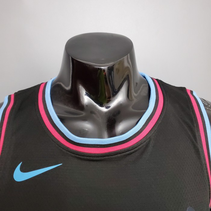 Tyler Herro Miami Heat Swingman Jersey Black