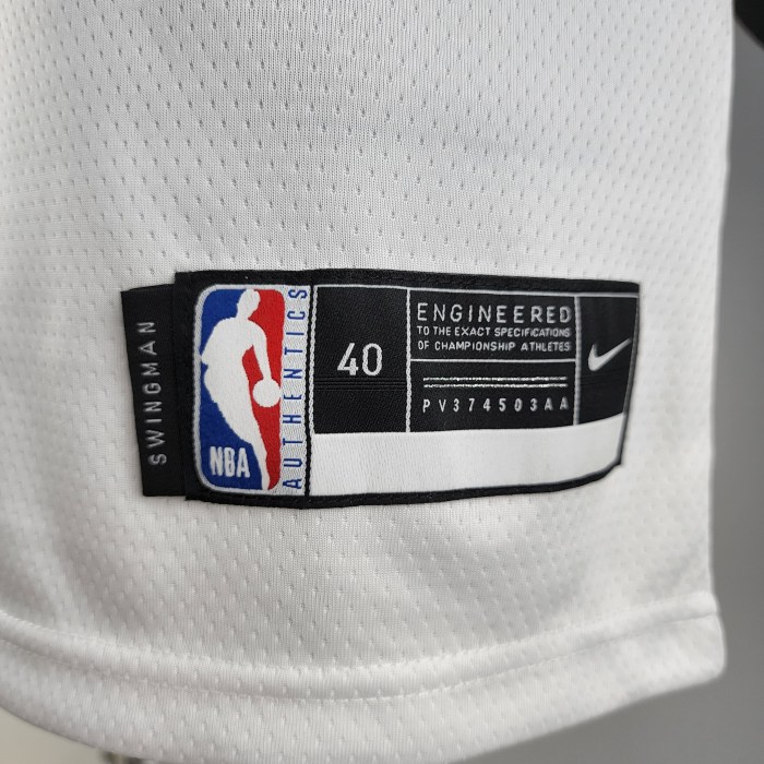 Allen Iverson Philadelphia 76ers Swingman White Jersey