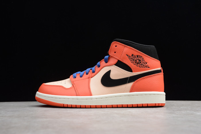 Air Jordan 1 Mid Turbo Green Black-Hiper Pink BQ6931-800