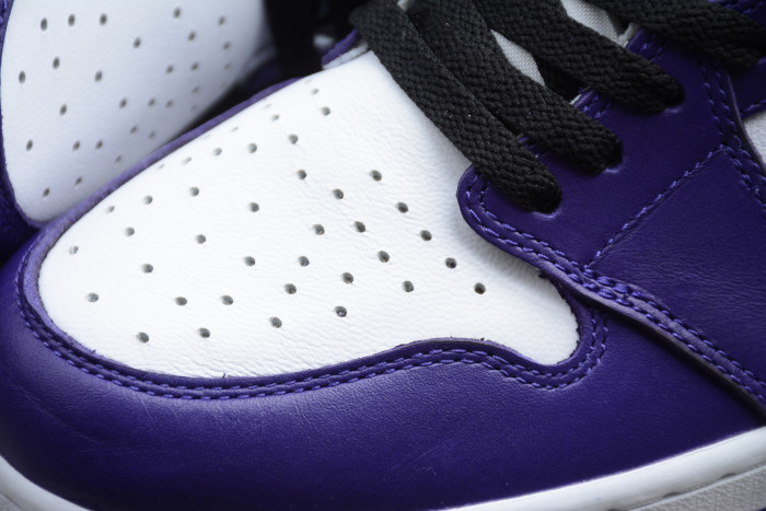 Air Jordan 1 Retro High Court Purple White 555088-500
