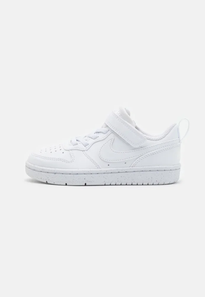 Air Force low-top children's leather sneakers Velcro FG22-36 White