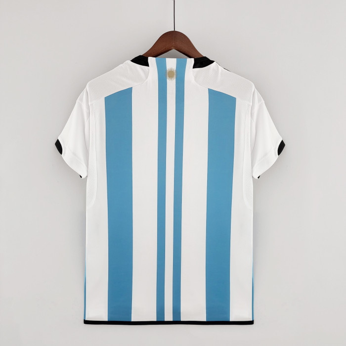 【2 Stars】Argentina Home Man Jersey 2022