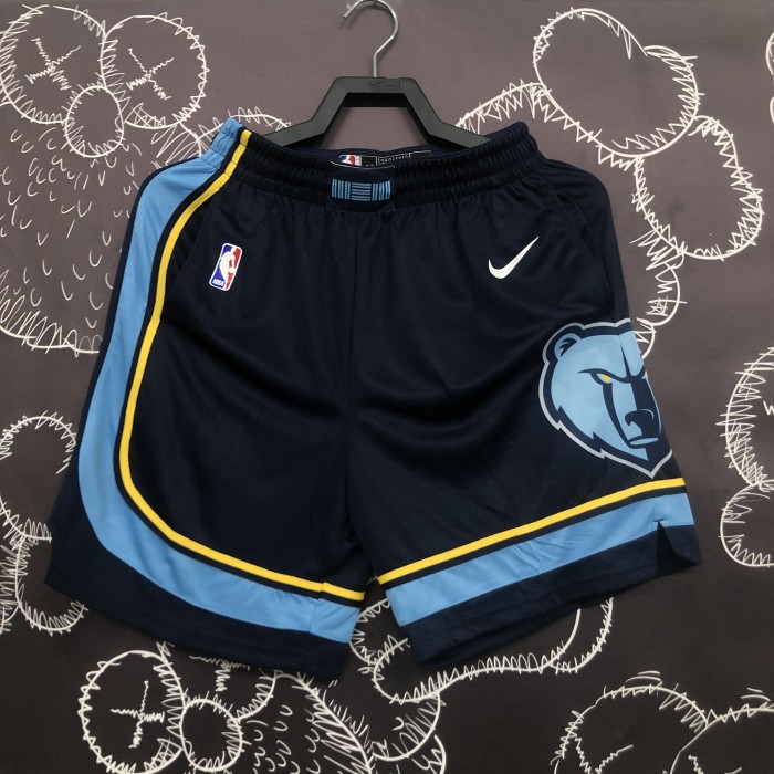 Memphis Grizzlies Swingman Shorts  Navy  20/21  Icon Edition