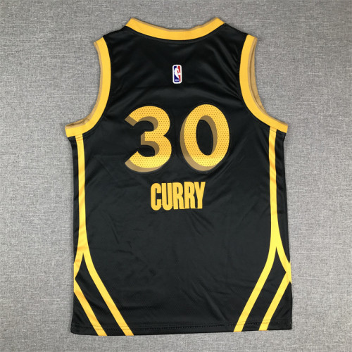 Chicago Bulls Kids Jersey Black City Edition 23/24 NO.23 JORDAN