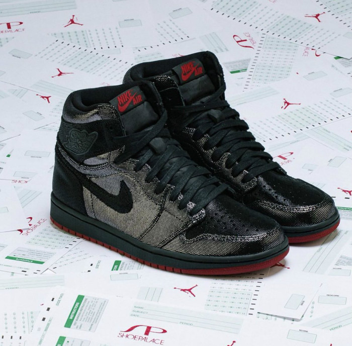 Shoepalace x Air Jordan Retro 1 “SP Gina High OG Black Gym Red DC7071 001