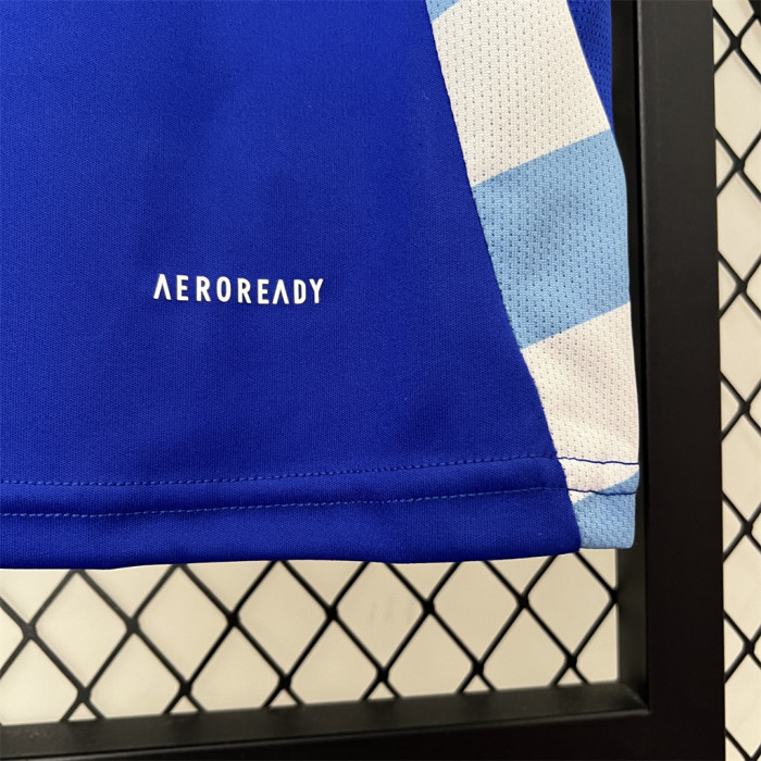 Argentina 2024 Copa America Away Man Jersey With FIFA World Cup badge