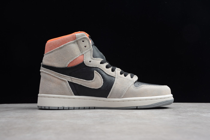 Air Jordan 1 Retro High Neutral Grey Hyper Crimson 555088-018