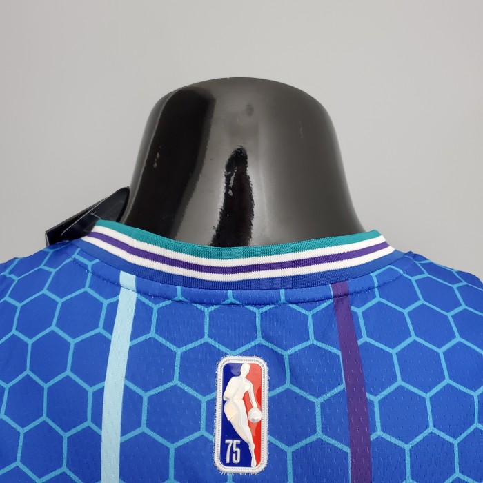 Kelly Oubre Jr. Charlotte Hornets 2022 City Edition Swingman Jersey Blue