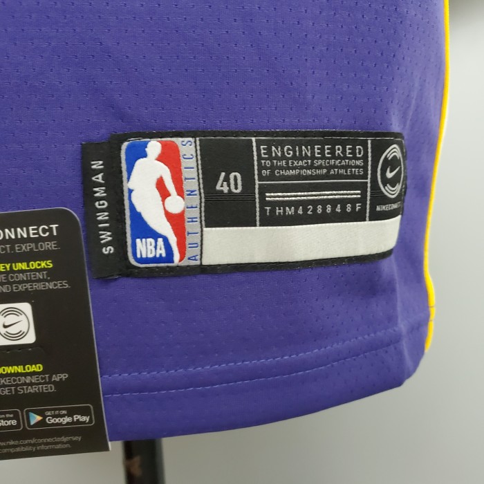 LeBron James Los Angeles Lakers 2020/21 Swingman Jersey Purple